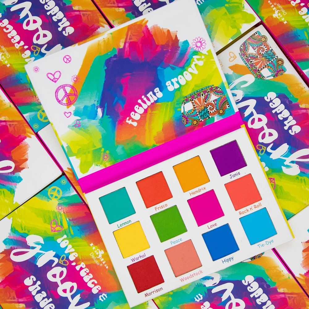 Italia Deluxe Vibrant 'Feeling Groovy' Eyeshadow Palette
